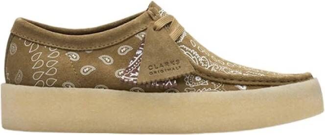 Clarks Instappers & Slip ons Groen Heren