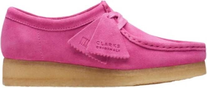 Clarks Instappers & Slip ons Roze Dames