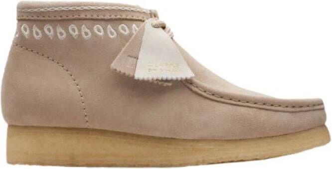 Clarks Enkel laarzen , Beige, Heren