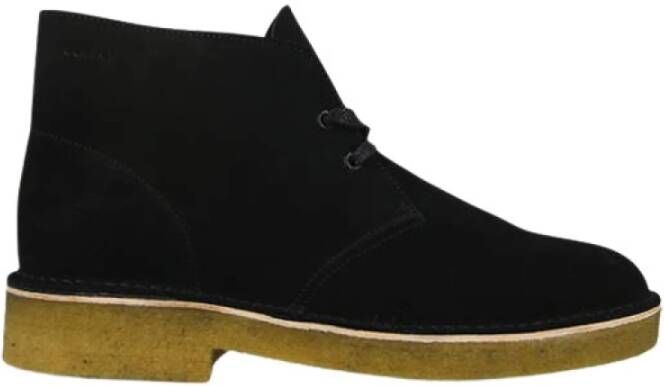 Clarks Buty Originals Desert BootS , Zwart, Heren