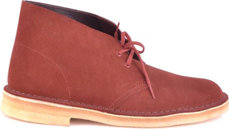 Clarks Nette schoenen Rood Heren