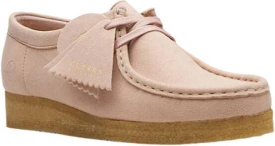 Clarks Veterschoenen Roze Dames