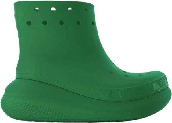 Crocs Classic Crush Boots in Green EVA , Groen, Dames