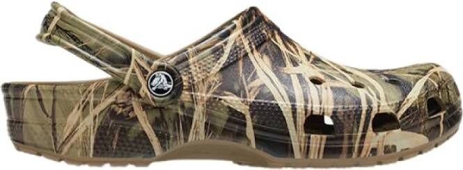 Crocs Klassieke realtree klompen , Groen, Heren