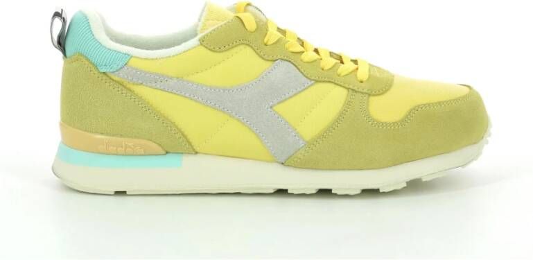 Diadora Chaussures Loisirs Femme Camaro Icona Sneakers , Geel, Dames