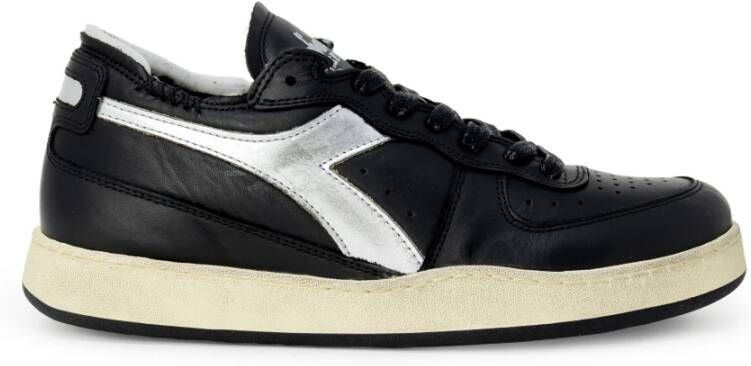 Diadora MI Basket Row Cut New Moon Sneakers , Zwart, Unisex