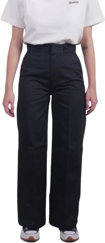 Dickies Boyfriend Jeans Zwart Dames