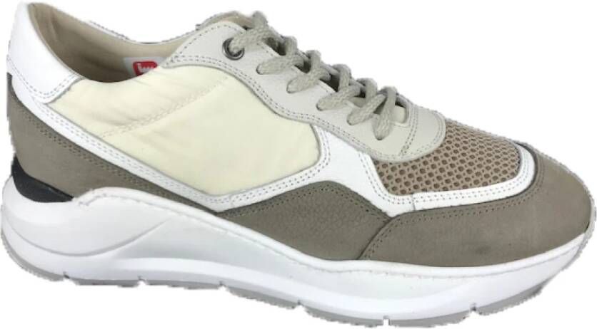 DL Sport Schoenen Sneaker , Beige, Heren