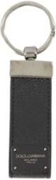 Dolce & Gabbana DG Keychain Grootte u, bestseller 30 , Zwart, Unisex