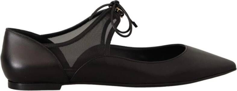Dolce & Gabbana Ballerina's Zwart Dames