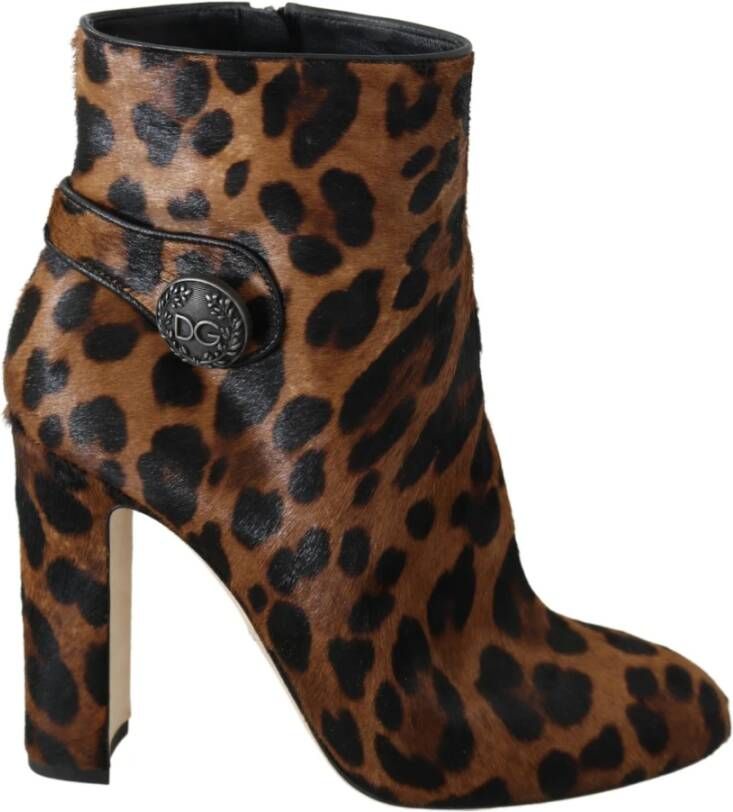 Dolce & Gabbana Enkellaarsjes Bruin Dames