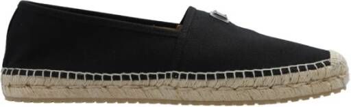 Dolce & Gabbana Espadrilles with logo , Zwart, Heren