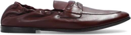 Dolce & Gabbana Instappers & Slip ons Bruin Heren