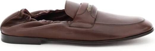 Dolce & Gabbana Instappers & Slip ons Bruin Heren