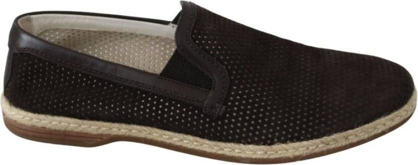 Dolce & Gabbana Instappers & Slip ons Bruin Heren