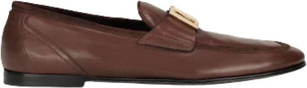 Dolce & Gabbana Instappers & Slip ons Bruin Heren