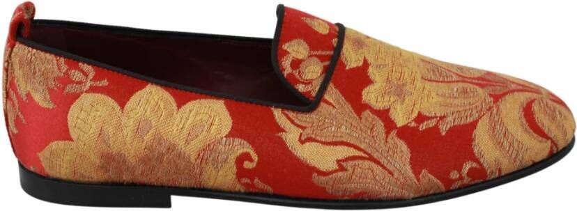 Dolce & Gabbana Instappers & Slip ons Rood Heren