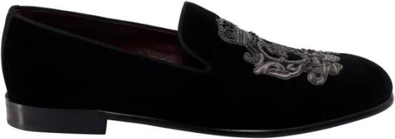 Dolce & Gabbana Instappers & Slip ons Zwart Heren