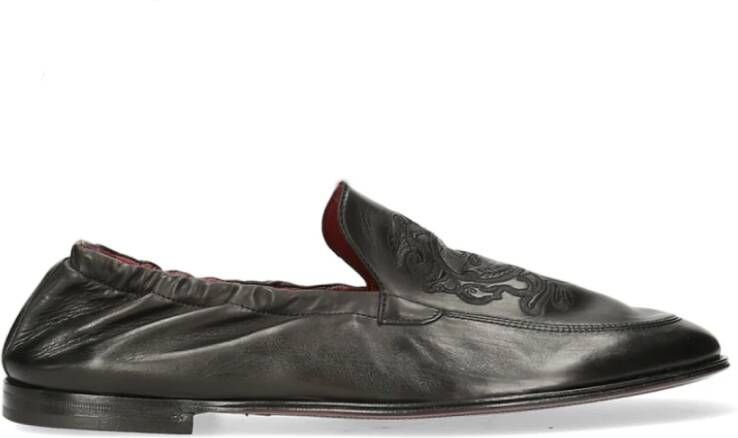 Dolce & Gabbana Instappers & Slip ons Zwart Heren
