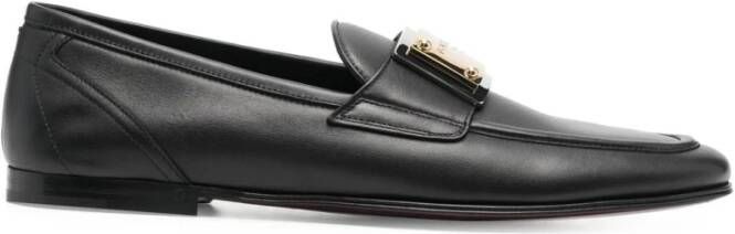 Dolce & Gabbana Instappers & Slip ons Zwart Heren