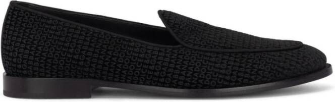 Dolce & Gabbana Instappers & Slip ons Zwart Heren
