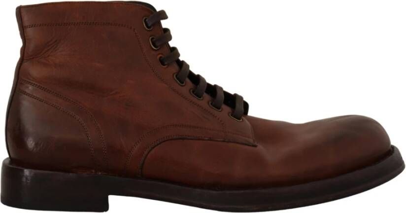 Dolce & Gabbana Voldoende Louis Vuitton bruin lederen kledingtas , Bruin, Heren