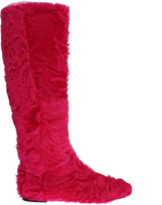 Dolce & Gabbana Enkel laarzen , Roze, Dames