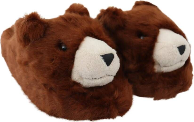 Dolce & Gabbana Pantoffels Bruin Heren