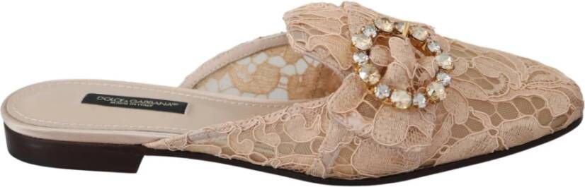 Dolce & Gabbana Pantoffels Roze Dames