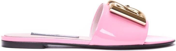 Dolce & Gabbana Slippers Roze Dames