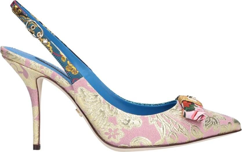 Dolce & Gabbana Slingpumps Cardinale , Beige, Dames