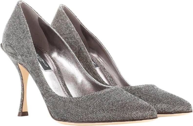 Dolce & Gabbana Clic pompen , Grijs, Dames