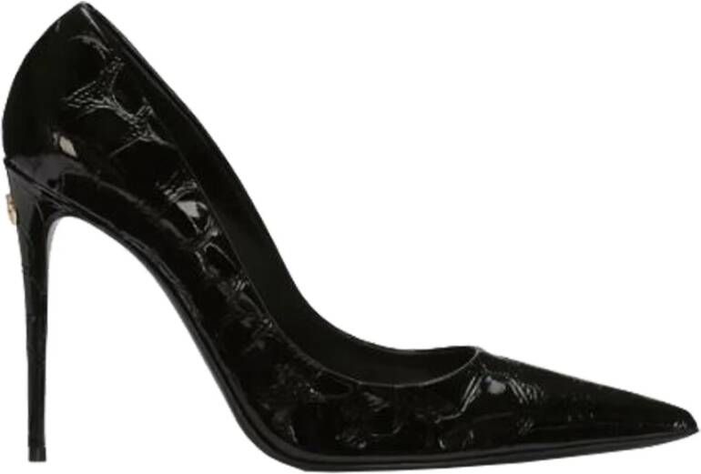 Dolce & Gabbana Lollo Stiletto Pumps , Zwart, Dames