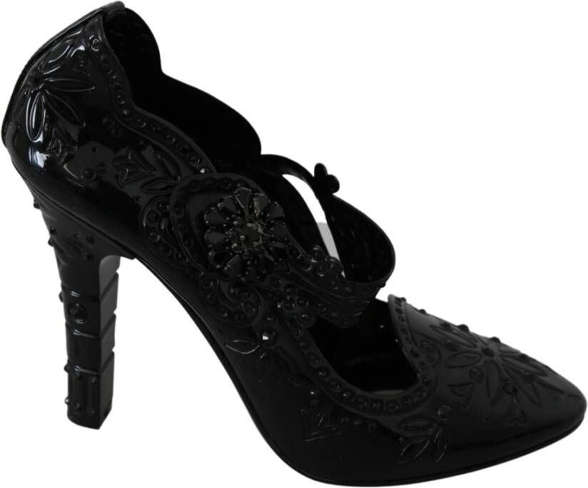 Dolce & Gabbana Assepoester hakken schoenen , Zwart, Dames