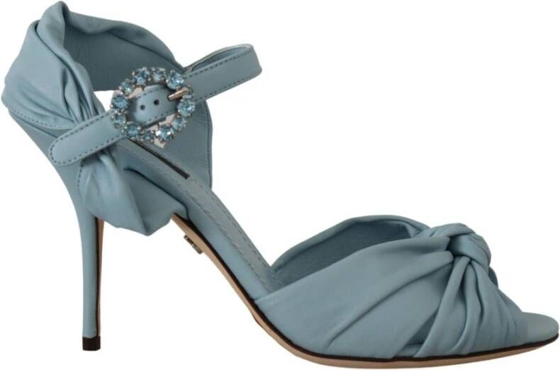 Dolce Gabbana Heeled Sandals , Blauw, Dames