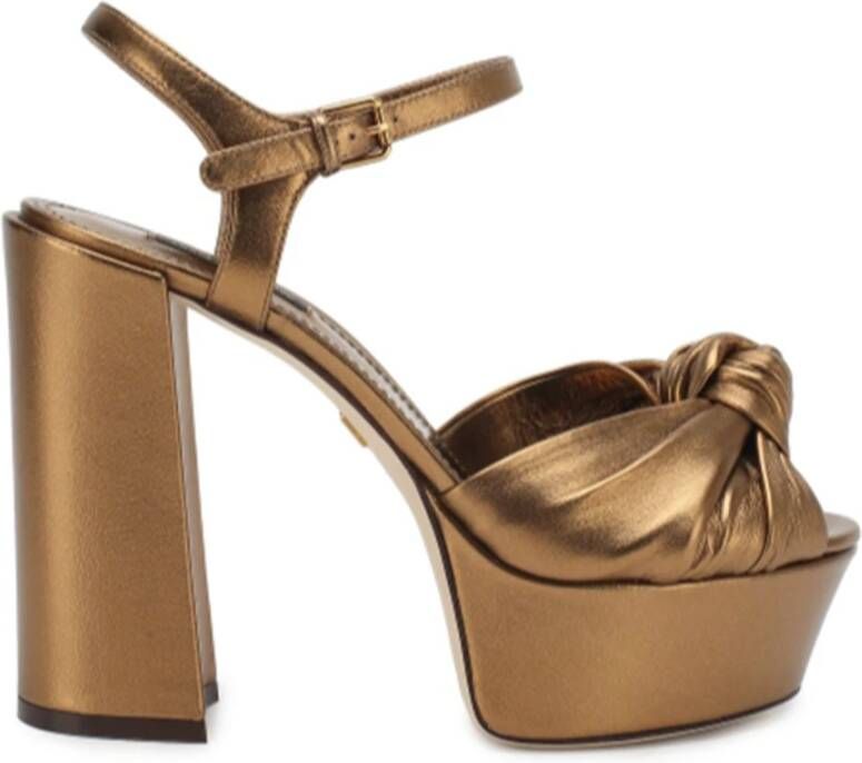 Dolce & Gabbana Sandalen Bruin Dames