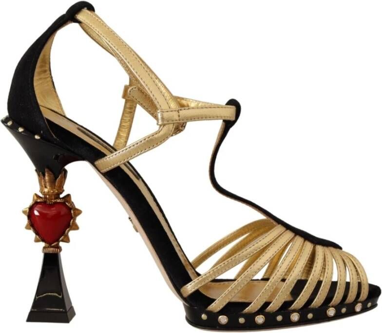 Dolce & Gabbana High Heel Sandals , Geel, Dames
