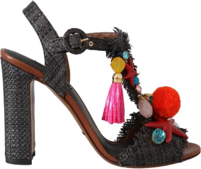 Dolce & Gabbana Sea Star Sandals , Grijs, Dames