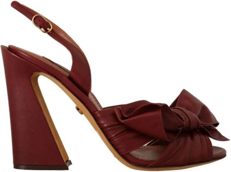 Dolce & Gabbana Sandalen Rood Dames