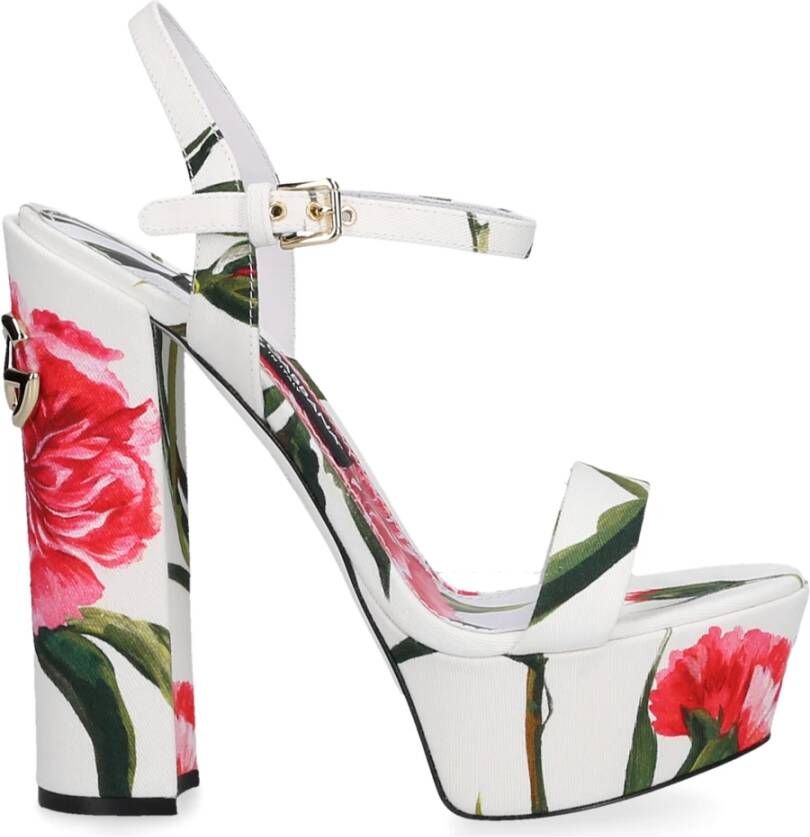 Dolce & Gabbana High Heel Sandals , Wit, Dames