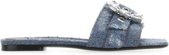 Dolce & Gabbana Slippers Blauw Dames