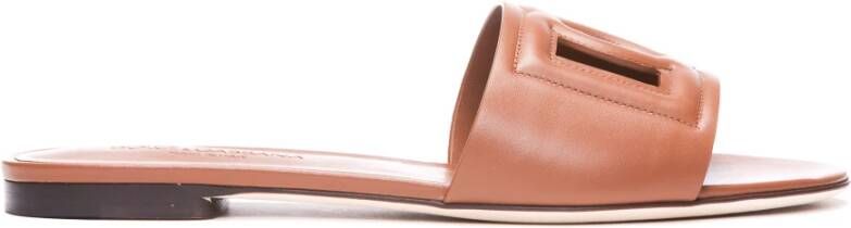 Dolce & Gabbana Slippers Bruin Dames