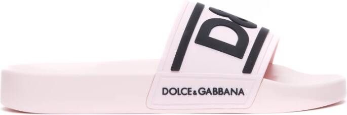 Dolce & Gabbana Slippers Roze Dames