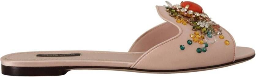 Dolce & Gabbana Slippers Roze Dames
