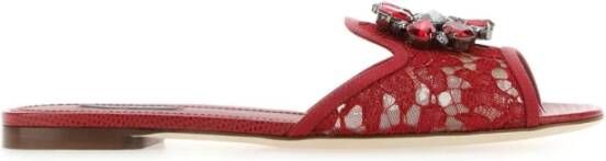 Dolce & Gabbana Slippers Roze Dames
