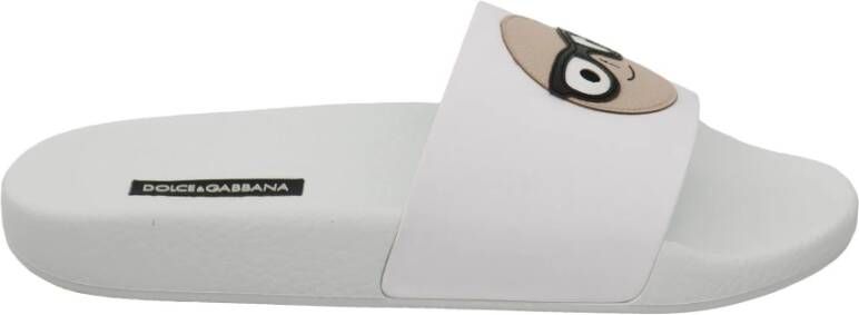 Dolce & Gabbana Slippers Wit Dames