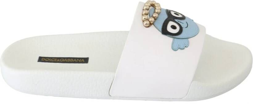 Dolce & Gabbana Slippers Wit Dames