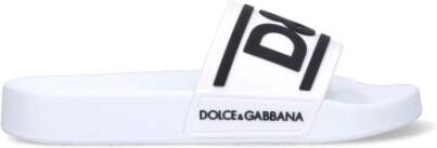 Dolce & Gabbana Schuifregelaars , Wit, Dames