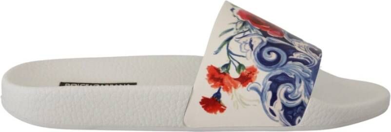 Dolce & Gabbana Slippers Wit Dames