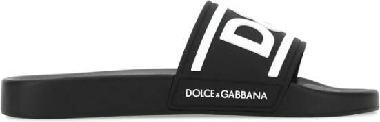 Dolce & Gabbana Slippers Zwart Heren